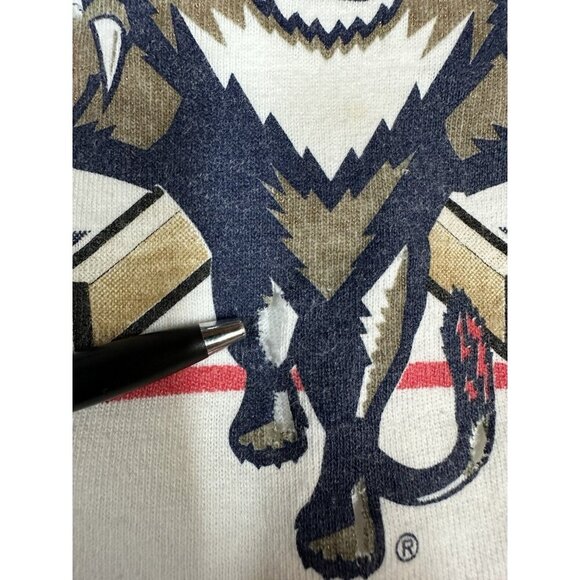 Vtg Florida Panthers Starter T Shirt Sz Large NHL Hockey 1996 Champs READ - Picture 9 of 11